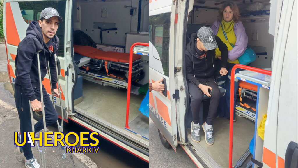 🚗 Чергове транспортування хворого: допомога від нашої команди, - БО “БФ “Гуманітарний хаб “Схід-Захід”