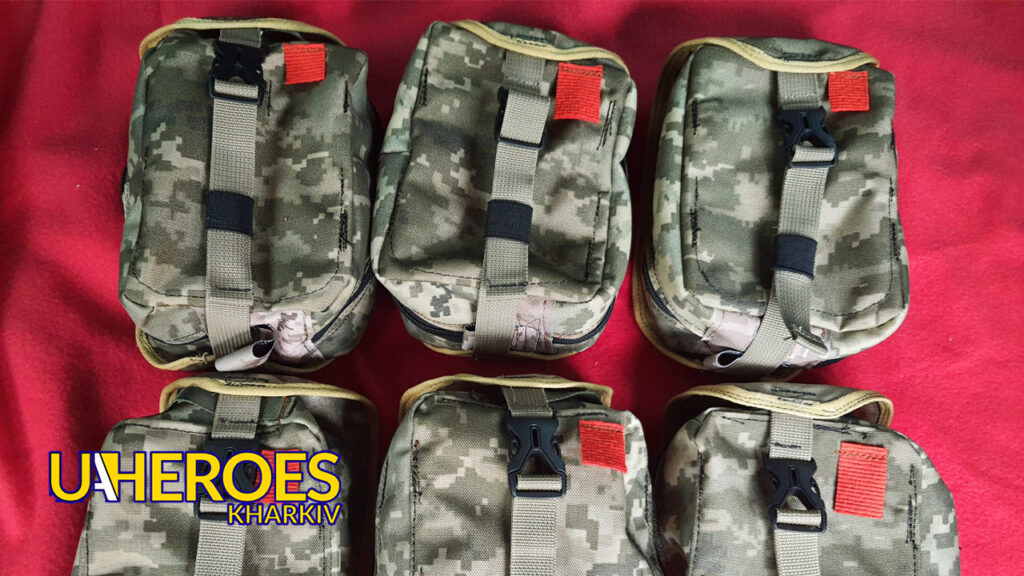 📦 Новий вантаж аптечок та підсумків для 110-ї медроти – подяка за підтримку, - Волонтерський центр допомоги "Люботин SOS"