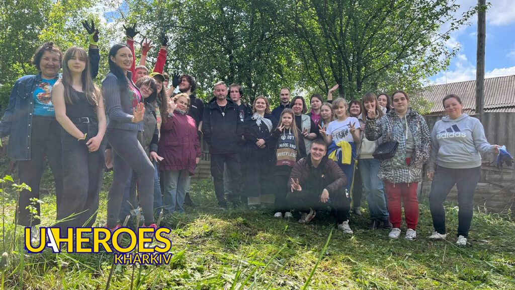 🌿 Сергій Жадан приєднався до толоки у Садибі Хоткевича разом із Молодіжним Центром High Hub