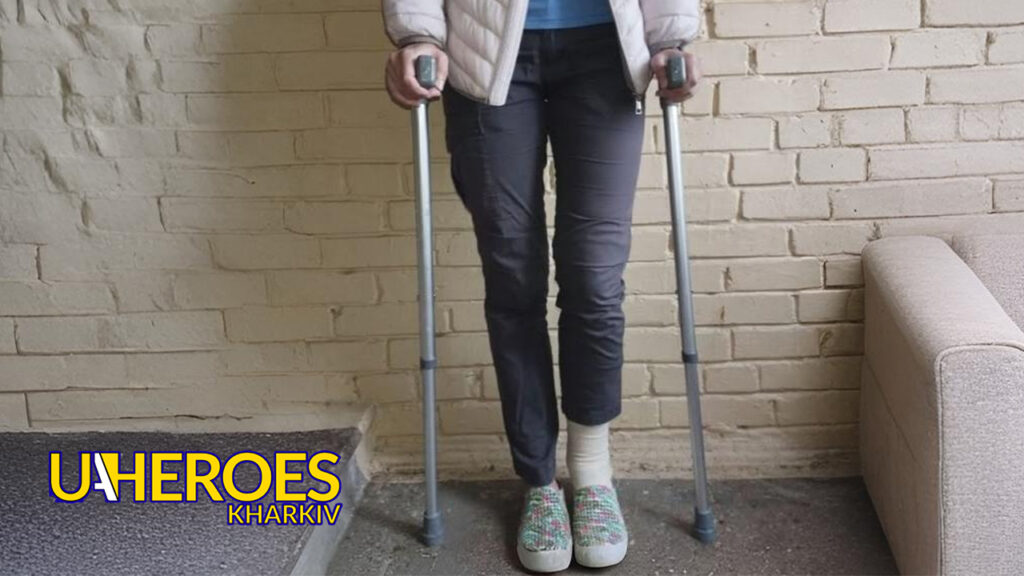 🦯 Допомогли милицями волонтерці за запитом в чаті Гуманітарна Нова пошта, - БО “БФ “Гуманітарний хаб “Схід-Захід”