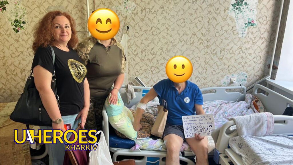 🍪 Смаколики та любов: підтримка поранених Захисників у шпиталі, - ГО “Дружини ветеранів” 