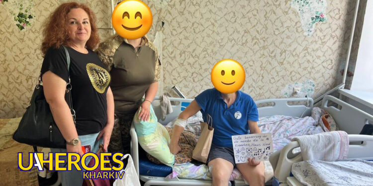 🍪 Смаколики та любов: підтримка поранених Захисників у шпиталі, - ГО “Дружини ветеранів” 