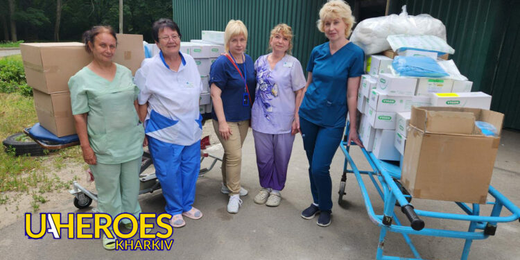 🏥 Хірургічне відділення Харкова отримало чергову партію допомоги, - Волонтерський центр допомоги "Люботин SOS"