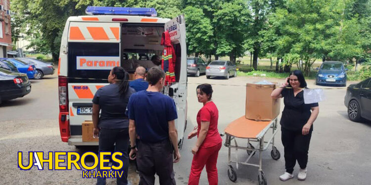 💙 До КНП “Міська клінічна лікарня №2” Харківської міської ради передано важливе медичне приладдя, - БО “БФ “Гуманітарний хаб “Схід-Захід”