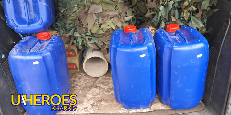 📦 Відправили гуманітарку 69-й бригаді: сітки, ліки, харчі та каністри, - Волонтерський центр допомоги "Люботин SOS"