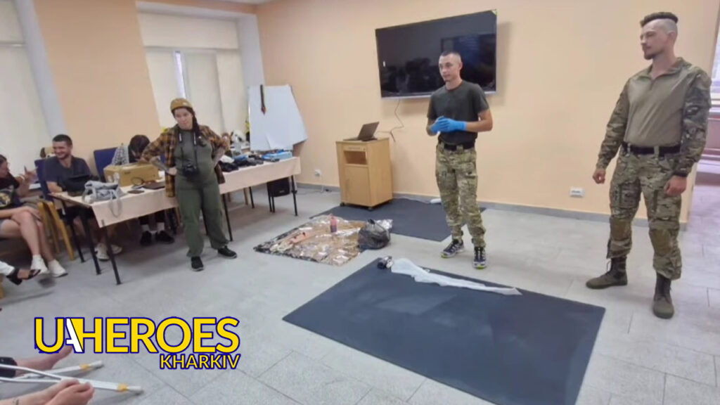 🩸 ГО «Дружини ветеранів» і військові медики провели тренінг з першої допомоги