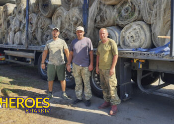 🛡️ Антидронові сітки рятують життя — чергова поставка для 58-ї бригади, - Волонтерський центр допомоги "Люботин SOS"