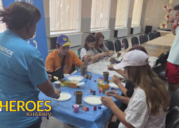 🎨 Арттерапія у Височанській громаді: «Танець фарб на воді» в техніці Ебру, - Молодіжний центр High Hub