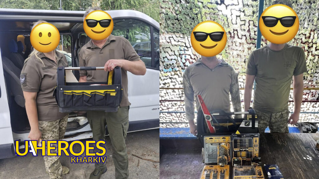 🛠️ Захисникам передано будівельні інструменти та розхідники для укріплення позицій, - ГО “Дружини ветеранів” 
