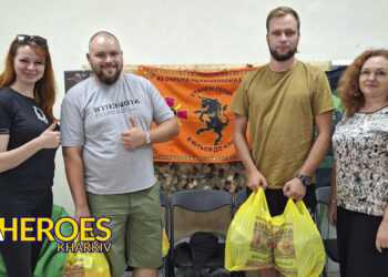 🎁 ГО "Дружини ветеранів" передали подарунки захисникам, які повернулися з полону