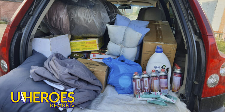 📦 Допомога від Люботин SOS передана 406-й бригаді на Харківському напрямку