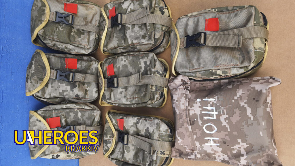 🩺 Аптечки та підсумки від ВЦД Люботин SOS для ЗСУ