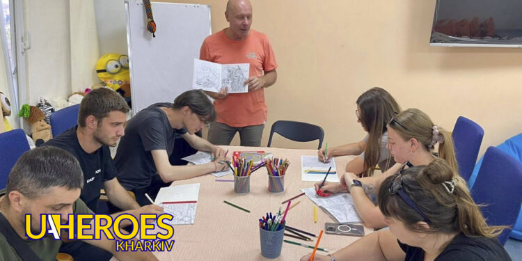 🎨 Арттерапія для ветеранів: лікування кольором та образами, - ГО “Дружини ветеранів” 