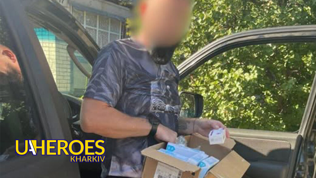 💙💛 Передали перев'язочні матеріали для пораненого військового, - БО “БФ “Гуманітарний хаб “Схід-Захід”