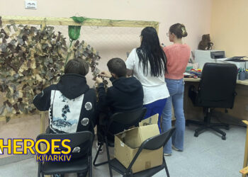 💙 Діти Ветеранів Активно Долучилися до Плетіння Маскувальних Сіток для ЗСУ, - ГО “Дружини ветеранів” 