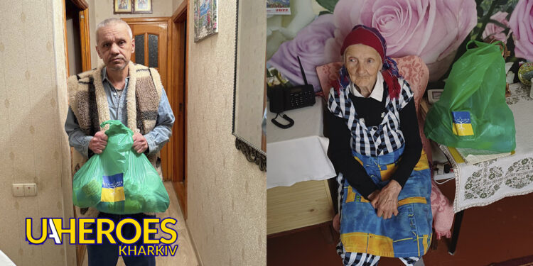 🙏 ГО "Дружини ветеранів" доставили гуманітарну допомогу харків’янам, які опинилися у складних життєвих обставинах