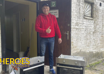 🔥 Продовжуємо Зігрівати: ГО "Дружини ветеранів" Передали Пічки для Приготування Їжі Переселенцям у Харківській Спецшколі № 6