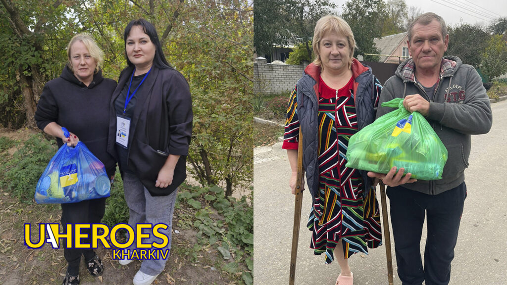 🙏 Команда ГО "Дружини ветеранів" Доставили Гуманітарну Допомогу Самотнім Літнім Людям у Харкові