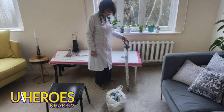 🏥 Потреби Медиків: 9-та Поліклініка Харкова Отримала Медикаменти та Милиці для Пацієнтів, — БО “БФ “Гуманітарний хаб “Схід-Захід”