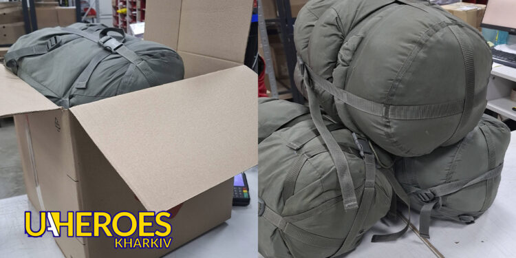 🧣 Чергова партія спальників полетіла до воїнів завдяки логістичній підтримці партнерів, - Тетяна Харлан | Волонтер