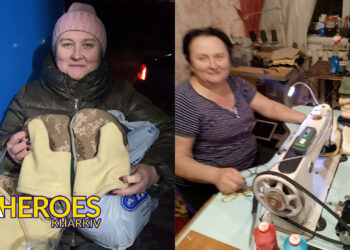 Виробничий підрозділ «Голки та нитки» ВЦД Люботин SOS відновив пошив хутрових рукавиць для хлопців ЗСУ