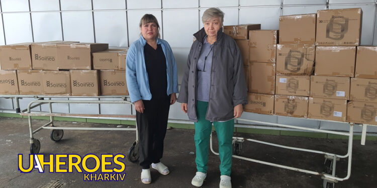 🏥 Медики Чугуївської лікарні подякували за допомогу пораненим військовим, - Волонтерський центр допомоги "Люботин SOS"