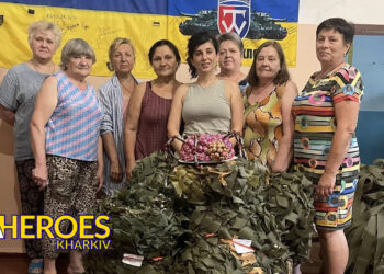 ❄️ Чергову партію зимових маскувальних сіток передали хлопцям на фронт, - Волонтерський центр допомоги "Люботин SOS"