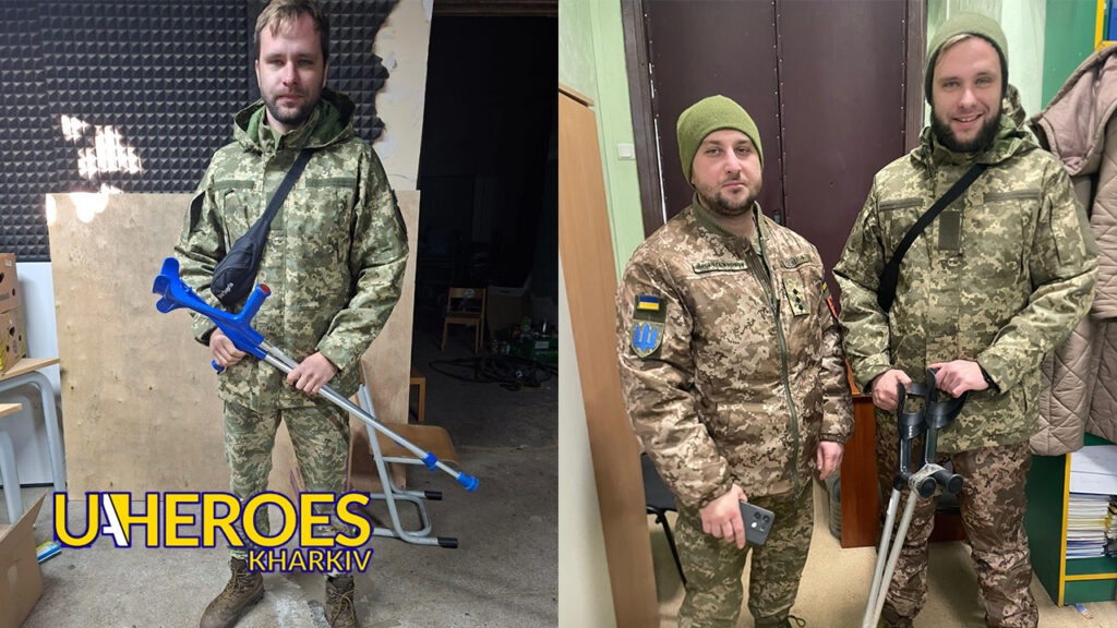 💙💛 Підтримка для захисників і цивільних: милиці та засоби гігієни доставлено, - ГО “Дружини ветеранів” 