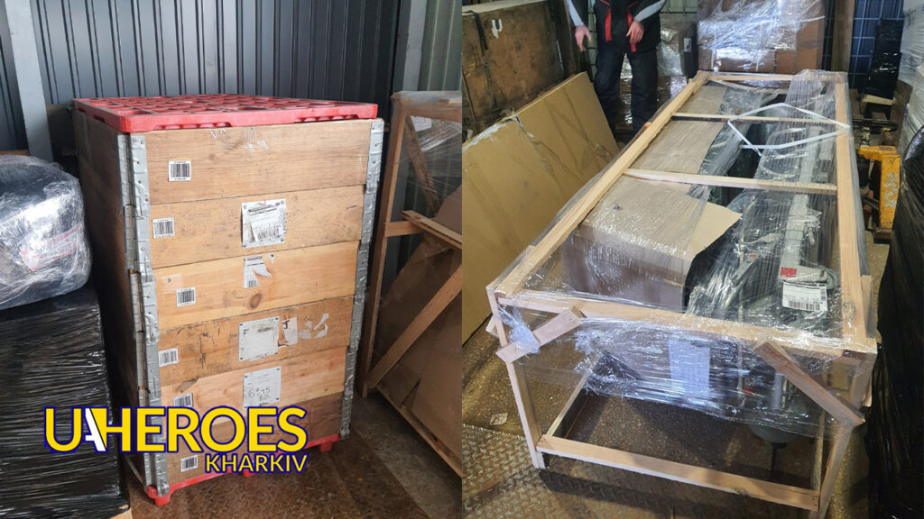 🇫🇮 Гуманітарна допомога з Фінляндії для лікарень та хлопців ЗСУ, - Волонтерський центр допомоги "Люботин SOS"