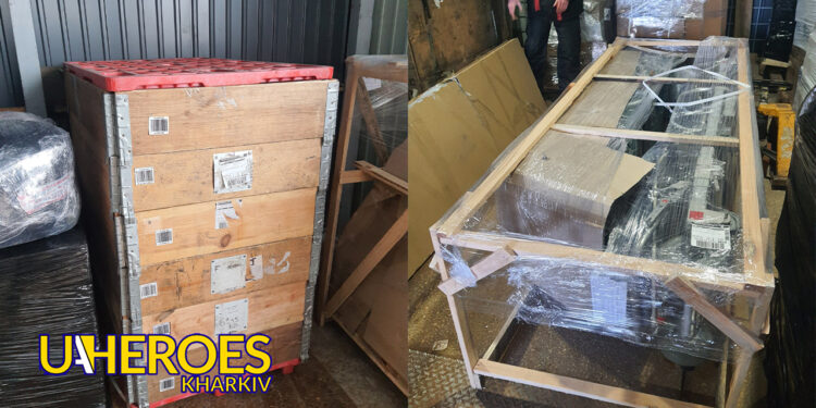 🇫🇮 Гуманітарна допомога з Фінляндії для лікарень та хлопців ЗСУ, - Волонтерський центр допомоги "Люботин SOS"