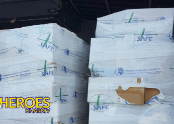 🇫🇷 MERCI LA FRANCE: три палети медичної допомоги для Харкова та області, - Волонтерський центр допомоги "Люботин SOS"