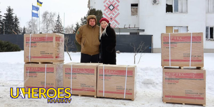 🔌 Генератори від Stiprūs Kartu вже допомагають Дергачівській громаді, - Олег Абрамичев | Волонтер