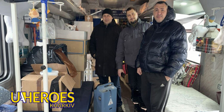 🚂 Передали партію допомоги для санітарного потягу, - БО “БФ “Гуманітарний хаб “Схід-Захід”