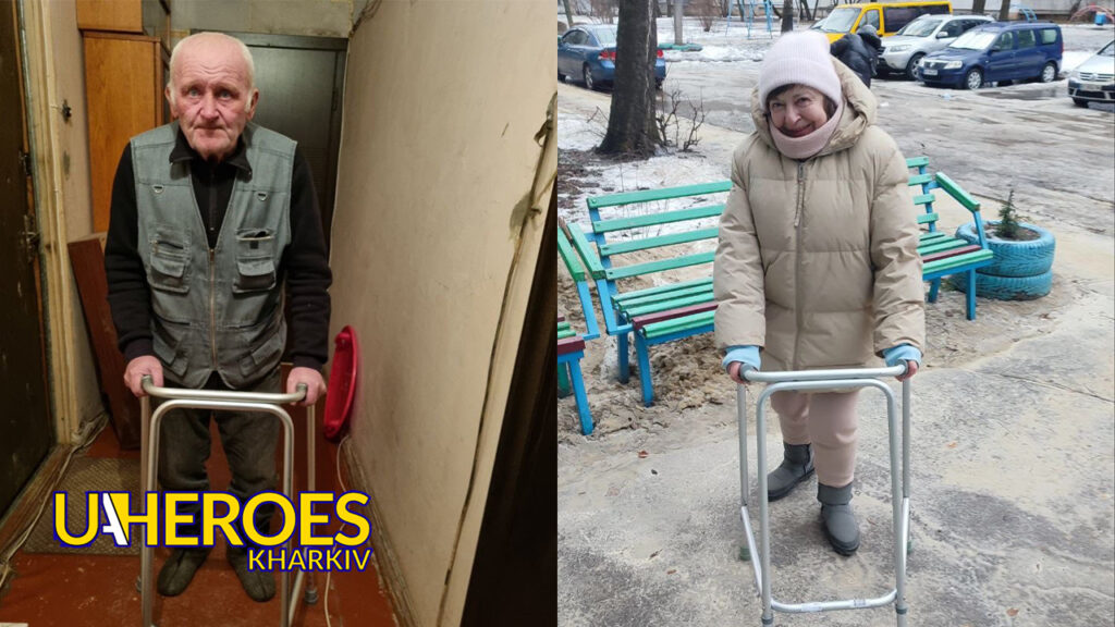 🚶♂️ Волонтери з Великобританії передали ходунки для літніх харків’ян, - БО “БФ “Гуманітарний хаб “Схід-Захід”