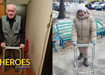 🚶‍♂️ Волонтери з Великобританії передали ходунки для літніх харків’ян, - БО “БФ “Гуманітарний хаб “Схід-Захід”