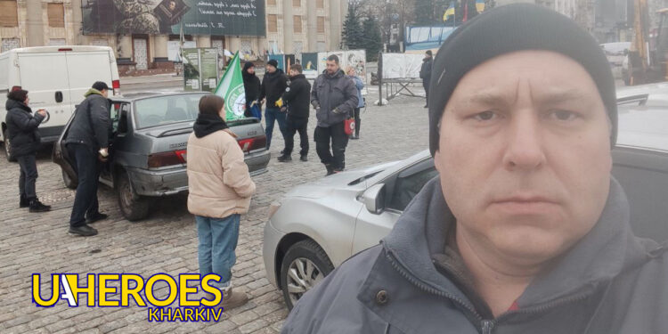 🕯 У Харкові відбувся автопробіг пам’яті загиблих волонтерів, - БО “БФ “Гуманітарний хаб “Схід-Захід”
