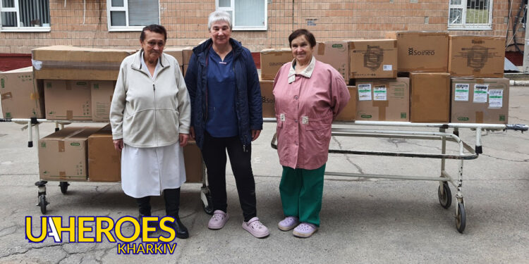 🏥 Волонтери забезпечили шпиталі всім необхідним для поранених військових, - Волонтерський центр допомоги "Люботин SOS"