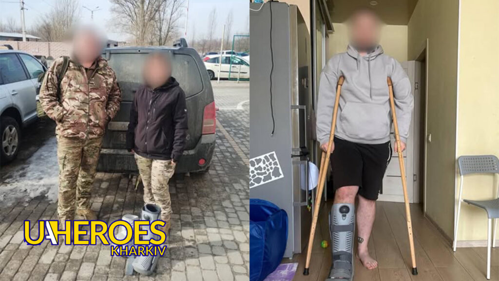 🦿 Передали ортези для військових, які проходять лікування та відновлення після поранень, - БО “БФ “Гуманітарний хаб “Схід-Захід”