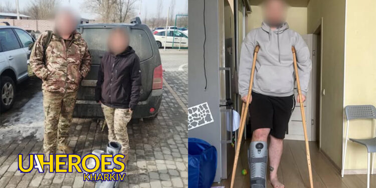 🦿 Передали ортези для військових, які проходять лікування та відновлення після поранень, - БО “БФ “Гуманітарний хаб “Схід-Захід”