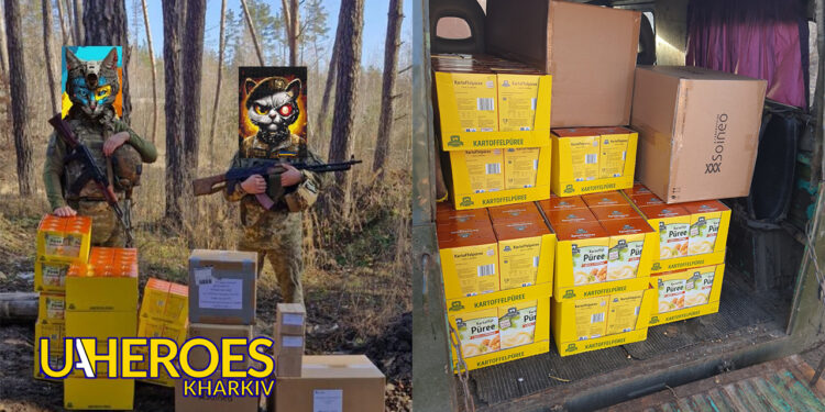 📦 Звіт 4-го прикордонного загону: гуманітарна підтримка на Білгород-Хотмижському напрямку, - Волонтерський центр допомоги "Люботин SOS"