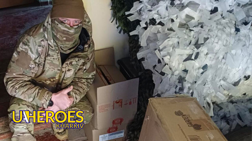 🧵 Маскувальні сітки для захисників, - ГО “Дружини ветеранів” 