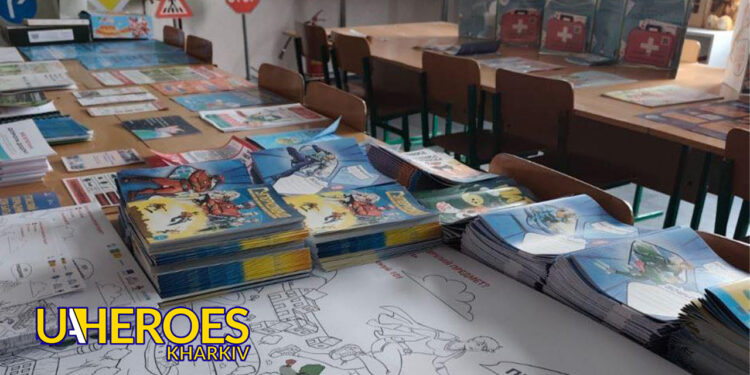 📚 Ще одна книга з мінної безпеки потрапила до одного з харківських ліцеїв, - БО “БФ “Гуманітарний хаб “Схід-Захід”