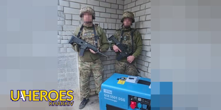 ⚡ Німецький фонд Blau-Gelbe Kreuz передав генератор бійцям 92-ї бригади, - БО “БФ “Гуманітарний хаб “Схід-Захід”