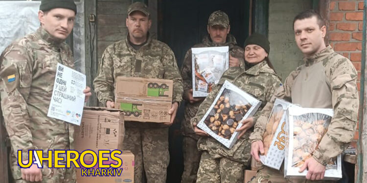 🇺🇦 Звіт від в/ч 5296, - Волонтерський центр допомоги "Люботин SOS"