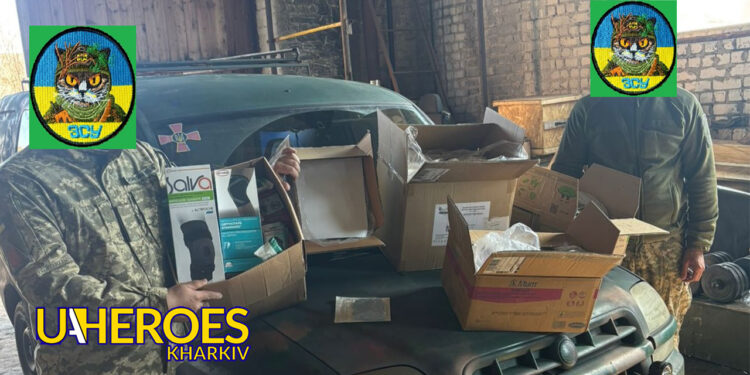 🛡️ Звіт від хлопців 302 ЗРБ, - Волонтерський центр допомоги "Люботин SOS"