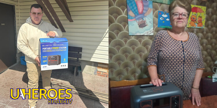 🔋 Зарядні станції вже працюють: допомога для ВПО на Харківщині, - ГО “Дружини ветеранів” 