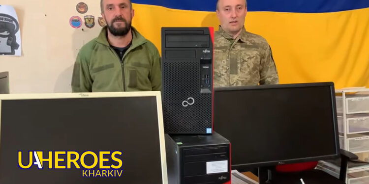 🖥 Звіт в/ч 5146: передано оргтехніку та комплектуючі для ЗСУ, - Волонтерський центр допомоги "Люботин SOS"
