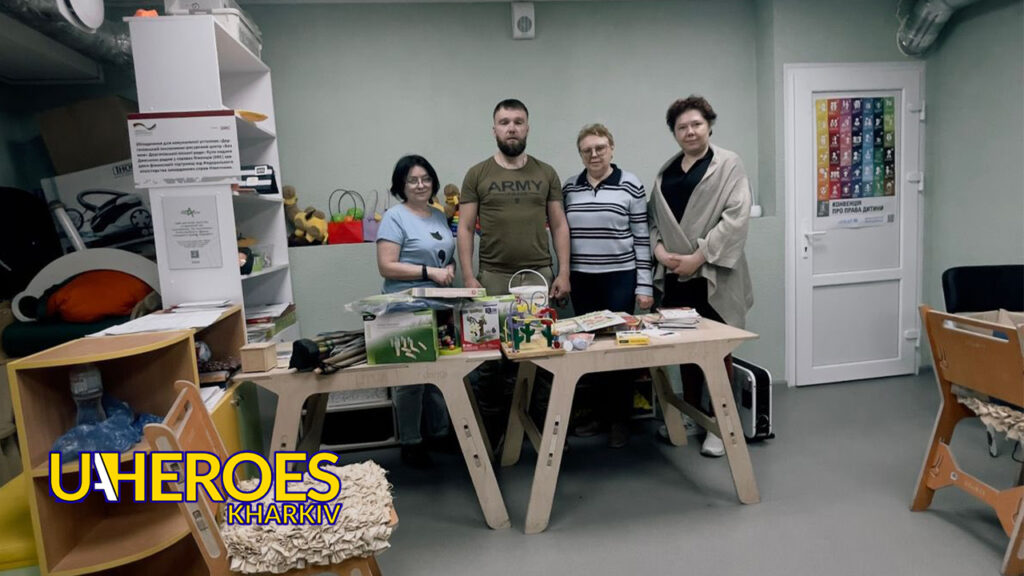 🤝 ГО «Дружини ветеранів» відвідали вихованців Дергачівського інклюзивно-ресурсного центру «БЕЗ МЕЖ»
