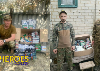 🚚 Звіт від хлопців гвардії наступу «Спартан» НГУ, - Волонтерський центр допомоги "Люботин SOS"