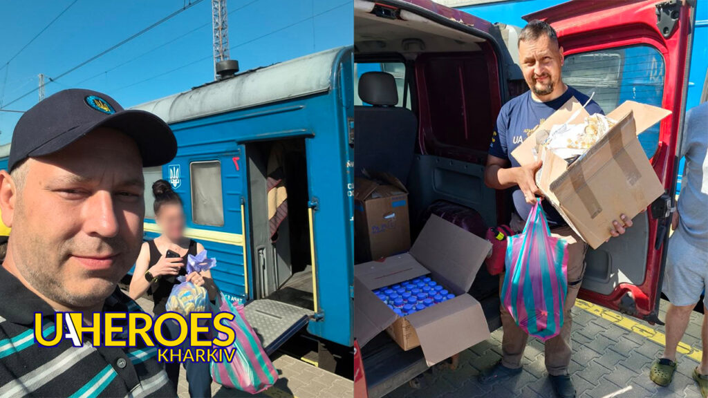 🚆 Команда Гуманітарного ХАБу «Схід-Захід» відвідала евакуаційний потяг, щоб підтримати наших поранених захисників і захисниць
